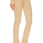 retrofete Desiree Pants in Caramel Silver Houndstooth Medium New Womens Knit Tan Photo 3