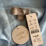 J.Crew Featherweight cashmere short-sleeve sweater-polo in Canary Blue, Size XS Photo 7