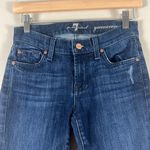 7 For All Mankind Gwenevere High Waist Distressed Ankle Jeans Photo 2