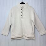 Aerie  Cream Sherpa Pullover Size XS Photo 2