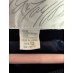 NWT Vintage Lord & Taylor Velvet Blazer Jacket Navy Blue Sz 12 Dark Academia Photo 4