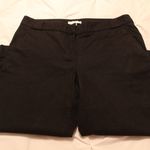 New York & Company Linen Dress Capri Black Size 8 Photo 0