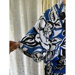 Anthony Richards Hawaiian 100% Cotton Aloha Tropical Floral Midi Dress L Size L Photo 2