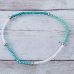 Green/Teal Tones Stretch Bracelet Photo 0