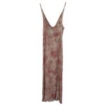 ZARA Pink Tie Dye Knot Slip Dress Sz M Photo 2