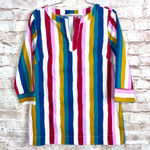 Printfresh  Palm Beach Painted Stripe Tunic Size Small Photo 0
