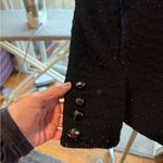 St. John  Evening Black Knit Jacket stunning .Knit Jacket w/Luxe Crystal … Photo 7