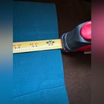 Loft  Teal Blue Straight Leg  Dress Pants Pockets Front & Back  Sz 4  61% Cotton Photo 9