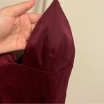 NBD X REVOLVE Heatwave Triangle Dress in Oxblood- Size Small Photo 12