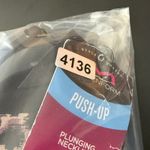 Maidenform Push Up Bra 36B Plunging Neckline Leopard Print Lace Underwire NWT Photo 6