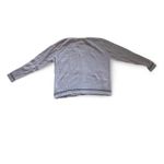 Route 66 - Women's Ribbed Cardigan Sweater - Size L - Gray Button Down Vintage Photo 1