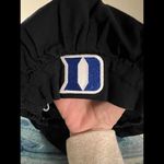 Duke Black Bouffant Scrub Cap with Logo Patch Photo 2