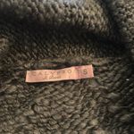 Calypso St. Barth  grey wool sweater cardigan open front Small Photo 6