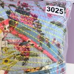 John Mark John‎ Mark 3/4 Sleeve Split V- Neck Floral Patchwork Bohemian Blouse Photo 6