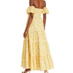 AQUA Floral Off-The-Shoulder Maxi Dress Photo 3