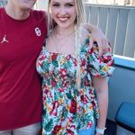 Tropical Print Shirred Milkmaid Blouse Size L Photo 4