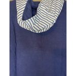 Disney Vintage Blue Short Sleeve Stripe Hood Maritime Explorers Donald Duck S/M Photo 5