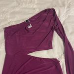 Windsor  “Hit the Club” One-Shoulder Purple Mini Dress Photo 4