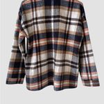 Amazon Women’s Casual Plaid Blend Button Down Long Sleeve Shirt Jacket Shacket Size Sm Photo 4