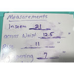 PacSun  Women's Blue Jeans size 24 Ultra High Rise Slim patchwork crop raw hem Photo 7