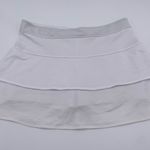 Sweaty Betty Womens Tennis Skirt Athletic Skort Size Medium White Pleated Preppy Photo 2