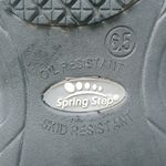 Spring Step  6.5 Butterfly Rainbow Metallic Nursing Clogs Shoes in Black Photo 1