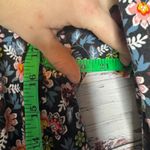 Boden Floral Long Sleeve Dress Black Multicolor Boho Midi 12R Size 12 Photo 4