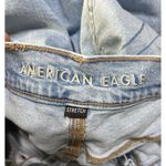 American Eagle  Women's Jeans 90's Skinny Open Knee Light Wash Size 14 Photo 2