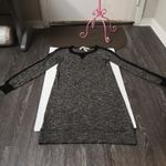 Max Studio Grey Color Block Crewneck Sweater Dress S Cozycore Minimalist Winter Photo 7