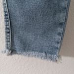 Free People FP We The Free 31x27 High Waisted Skinny Raw Hem Jeans in Light Blue Photo 6