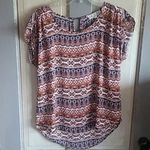 Pink Rose  High Low Blouse Photo 0