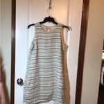 Naturals By O&J 100% Linen Dress Size 1 (10/12) Classic Coastal Quiet Luxury​​ Black Photo 10