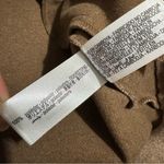 ZARA  Women Soft Double Breasted Collared Camel Two Front Pockets Long Vest Sz S Photo 15