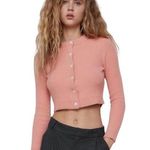 ZARA ✰ jewel button cardigan in pink✰ Photo 0
