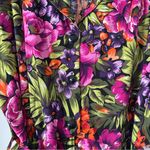 Vintage 80s 90s Y2K Floral Belted Short Sleeve Shorts Romper Pink Size undefined Photo 4