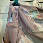 Rbx Active Women’s RBX leggings - beige w/ floral design - thigh pockets - size Large Photo 8