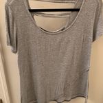 Nine Britton Gray Short Sleeve Top Photo 0