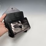 Simply Vera Wang Mirrored Wallet Clutch Purse Chain‎ Crossbody Bag Purple Photo 6