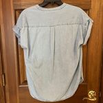 J.Crew  denim like top blouse Photo 2