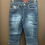 One 5 One NWOT , Capri, Blinged Pockets, Stretch, Size 6 Photo 0