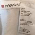 Lace up Cropped Hoodie White Size XL Photo 3