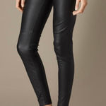 Burberry  Brit Westbourne Skinny Ankle Pants Faux Leather Zip Button  5-Pocket 32 Photo 0