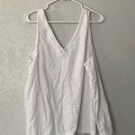 Oversized white tank top Size XL Photo 1