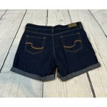Levi's Levi’s Signature Dark Wash Denim Shorts Women’s Size 10 Cuffed Classic Casual Photo 1