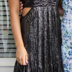 Maxi Cut Out Dress Black Photo 2