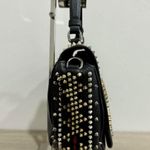 Christian Louboutin Panettone Studded Messenger Crossbody Top Handle Bag Black Photo 2