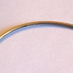 ALEX AND ANI 2016 Seven Swords Boho Brass Tone Aged Gold Tone Bangle Bracelet Photo 3