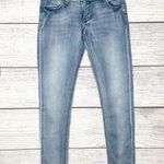 Rue 21  Low Rise Jeggings Blue Denim Freedom Flex Stretch Skinny Jeans Size 4 Photo 7