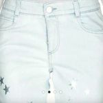 Stella McCartney Flared jeans with metallic stars Light Wash size 6 Photo 8
