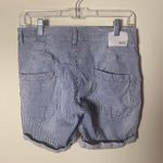 MAC Workwear Striped Button Fly Shorts Blue Size undefined Photo 4